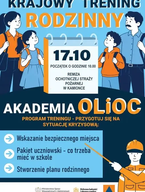 Krajowy Trening Rodzinny w Kamionce – przygotowanie na kryzys