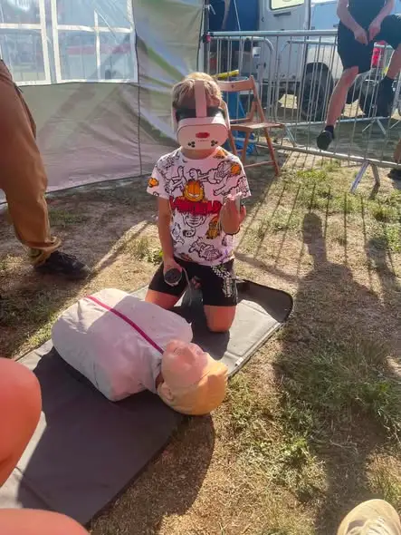 Warsztaty pierwszej pomocy z goglami VR – podsumowanie akcji