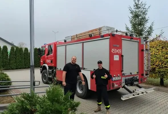 Nowy Uścimów: Krajowy Trening Rodzinny w szkole z strażakami OSP