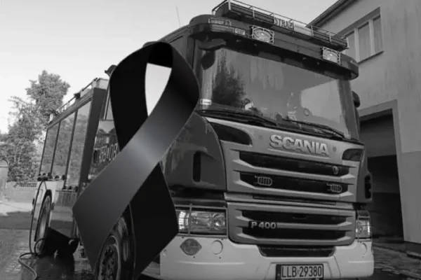 Strażacy z naszej jednostki oddali hołd tragicznie zmarłym kolegom z Niska