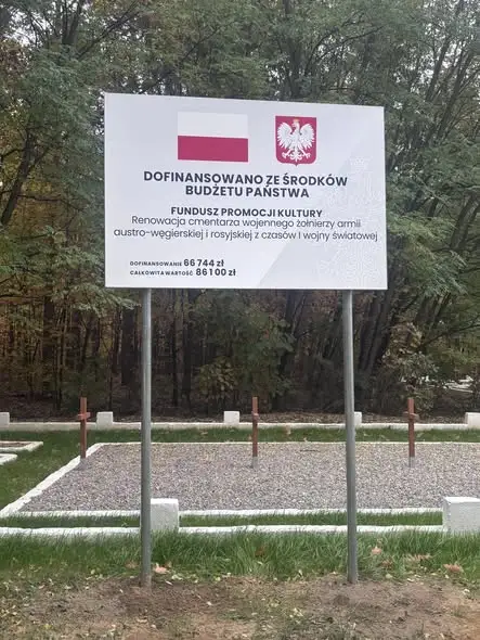Zakończono renowację cmentarza wojennego z I wojny światowej w gminie Niedźwiada