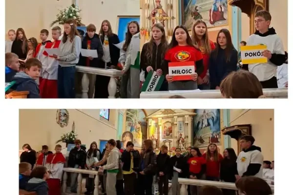 Szkoła w Ostrowie wspiera misje – inscenizacja i zbiórka na rzecz potrzebujących