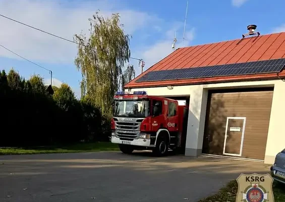 Fałszywy alarm pożarowy w Nowym Uścimowie – interweniowała OSP KSRG