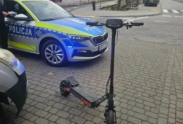 Bezpieczna hulajnoga: wzmożone kontrole policji w powiecie lubartowskim