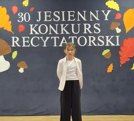 Magia słowa w Puchaczowie: Lena Gzik z nominacją do etapu powiatowego