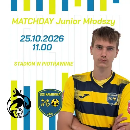 Junior młodszy LKS Kamionka zagra na wyjeździe z Orką Kluczkowice