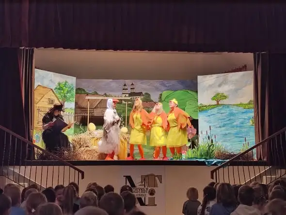 Przedszkolaki z Tygrysków i Motylków odkrywały magię teatru w Łowiczu