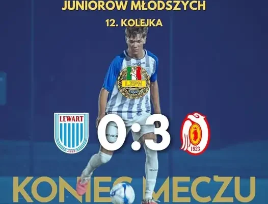 Lewart Lubartów przegrywa z Orlętami Łuków 0:3 w juniorach młodszych