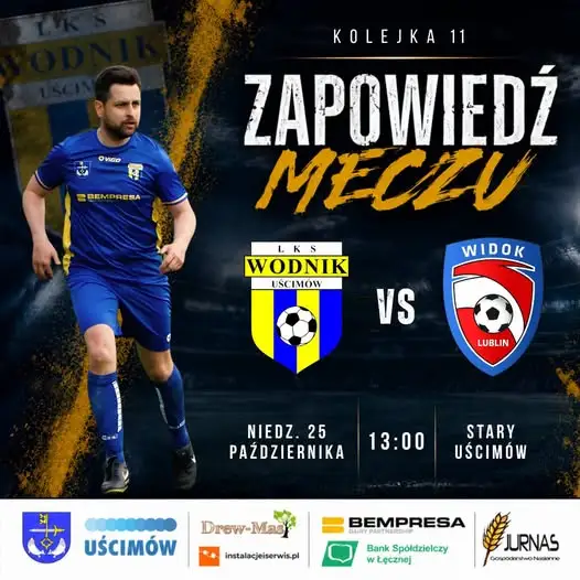 Wodnik zapowiada mecz z Bemprą. W niedzielę kolejka 11