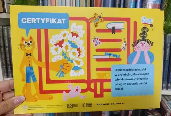 Biblioteka w Kamionce zaprasza do 9. edycji „Małej książki – wielkiego człowieka”