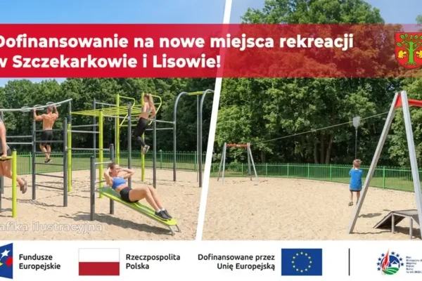 Gmina Lubartów: 274 tys. zł na siłownię w Szczekarkowie i plac zabaw w Lisowie