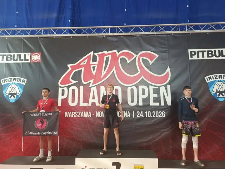 Miłosz Piszcz ze złotem ADCC Poland Open 2026 w Nowej Iwicznej