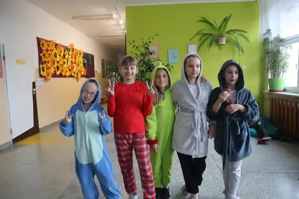 Dzień Piżamy w kamionkowskiej szkole – uczniowie promowali zdrowie psychiczne